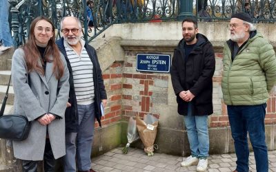 Commémoration des 23 du Groupe Manouchian : Un hommage fort au kiosque Joseph Epstein à Tours